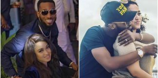 D’Banj and his wife