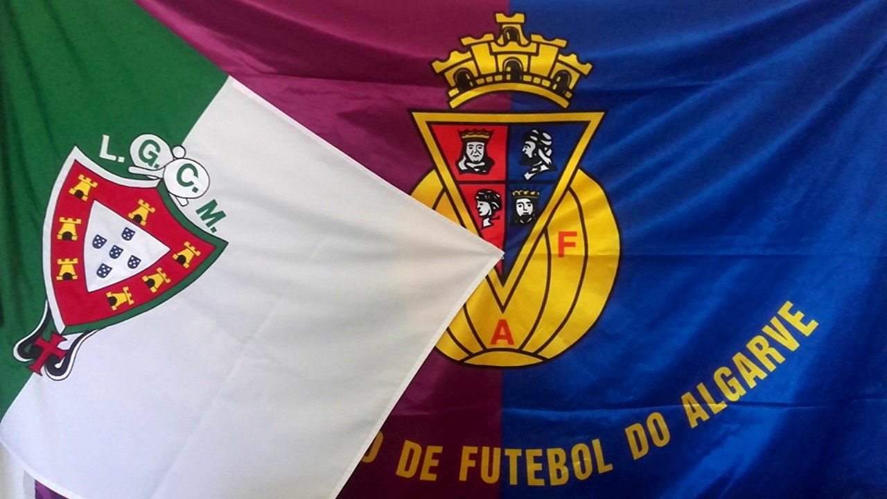 Flag of Lusitano Ginásio Clube, Futebol, SAD