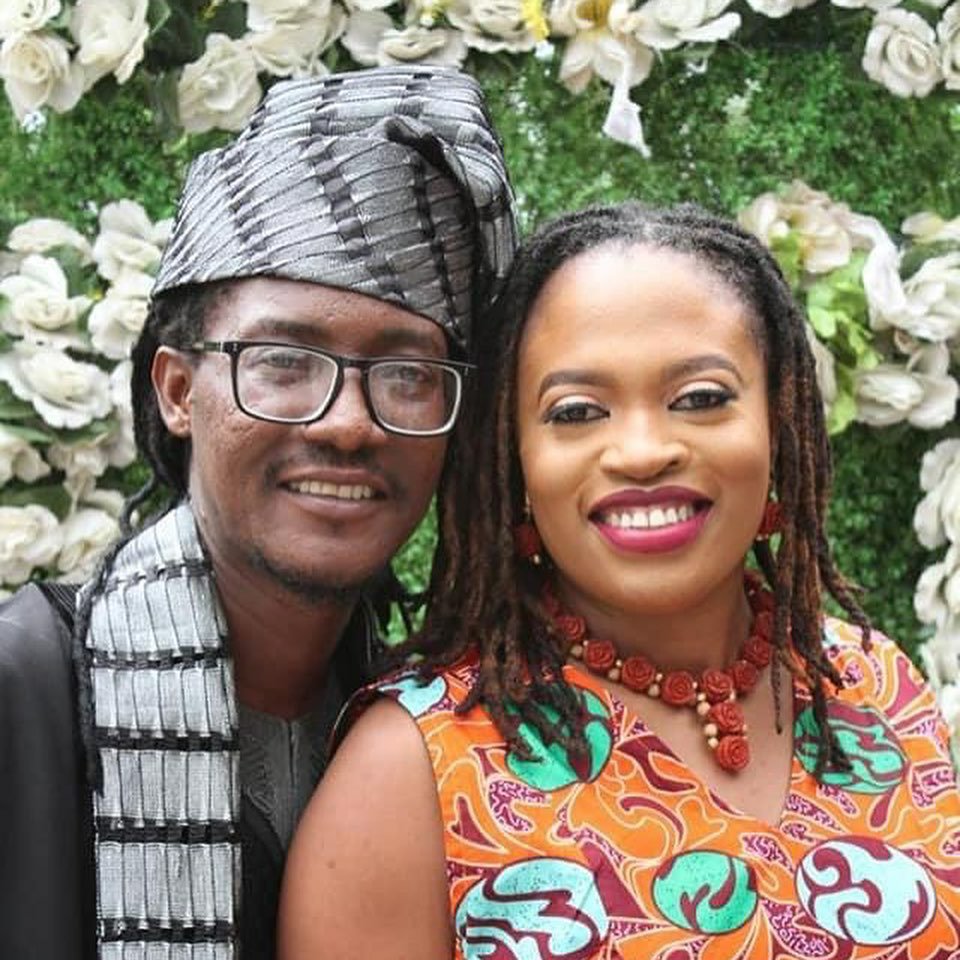 Jesse Jagz and his wife
