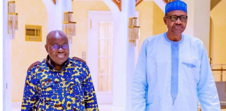 President Nana Akufo-Addo and President Muhammadu Buhari