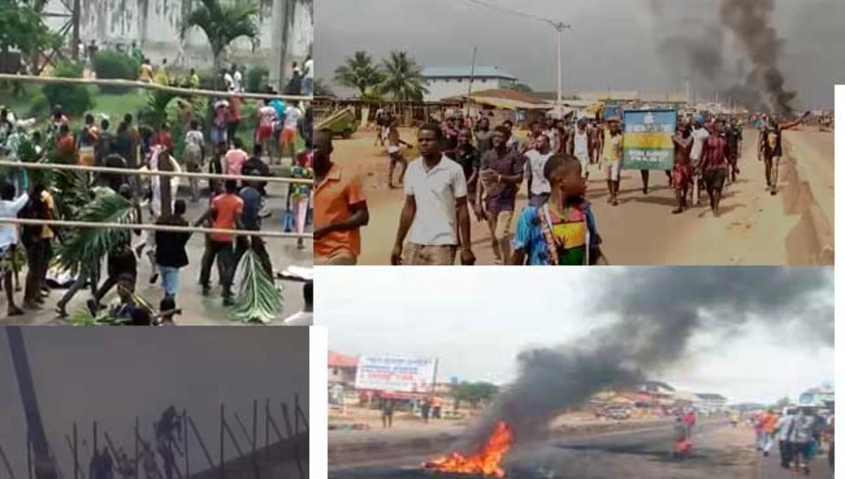 #EndSARS: Hoodlums Hijack Benin Protest, Free Prisoners