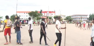 Armed Men Attack #EndSARS Protesters In Benin