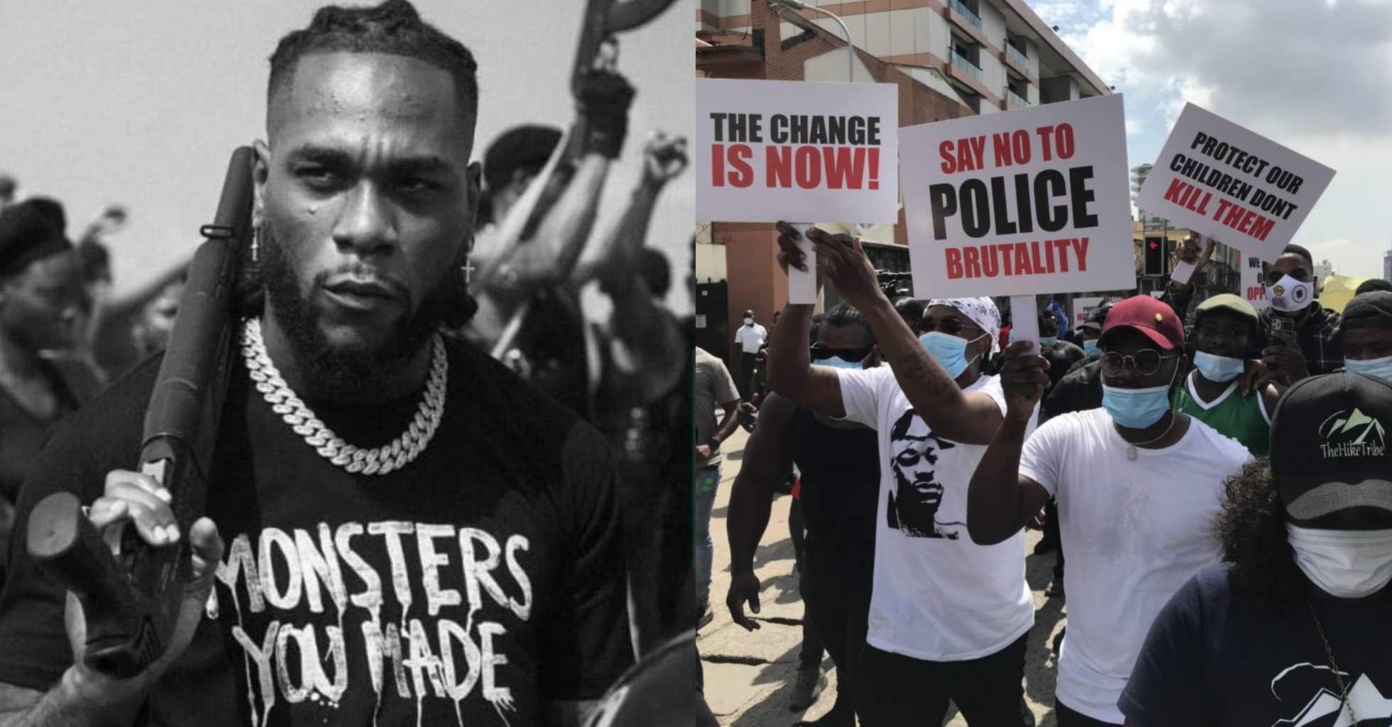 ”It will get worse but Please LET US NEVER BACK DOWN” – Burna Boy writes as he declares his love for Young Nigerians.
