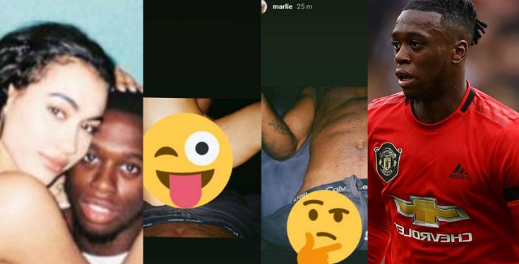 Manchester United Star Aaron Wan-Bissaka In Trouble As Side Chic Leaks Their After Sex Photos Ahead Of His Wife’s Delivery (Photos)