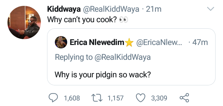 Kiddwaya reveals Erica can't cook