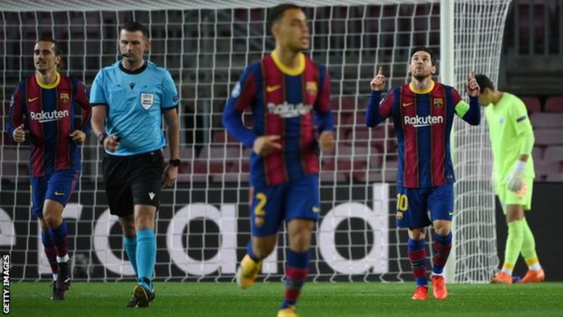 Barcelona 2-1 Dynamo Kyiv - Messi Scores Via Penalty Again