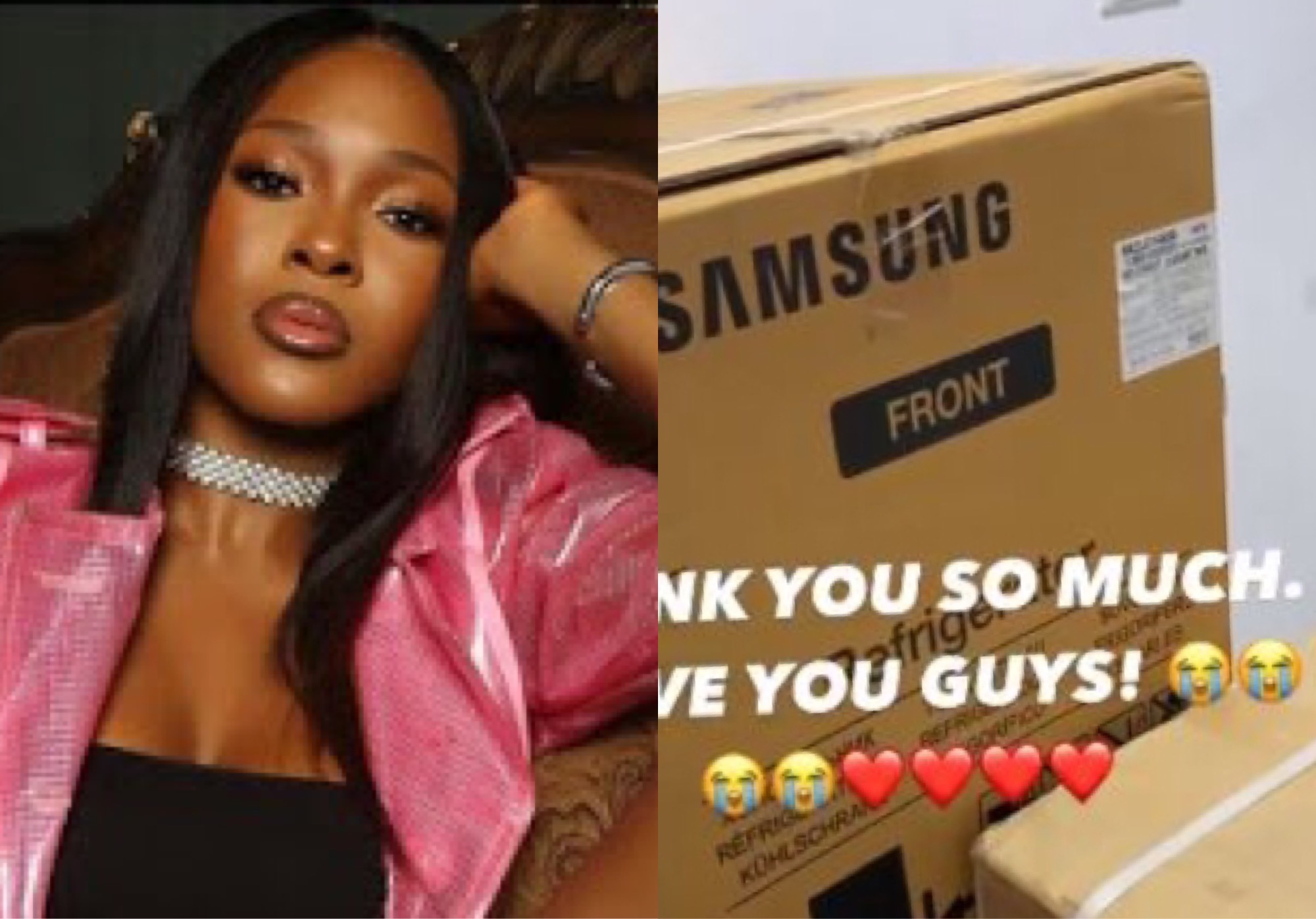 BBNaija’s Vee Receives Household Electronics From Her Fans