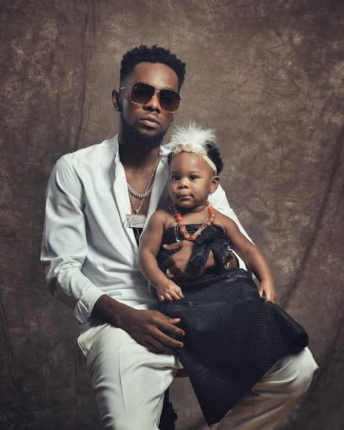 Patoranking Shares Cute Photos Of His Daughter, Wilmer