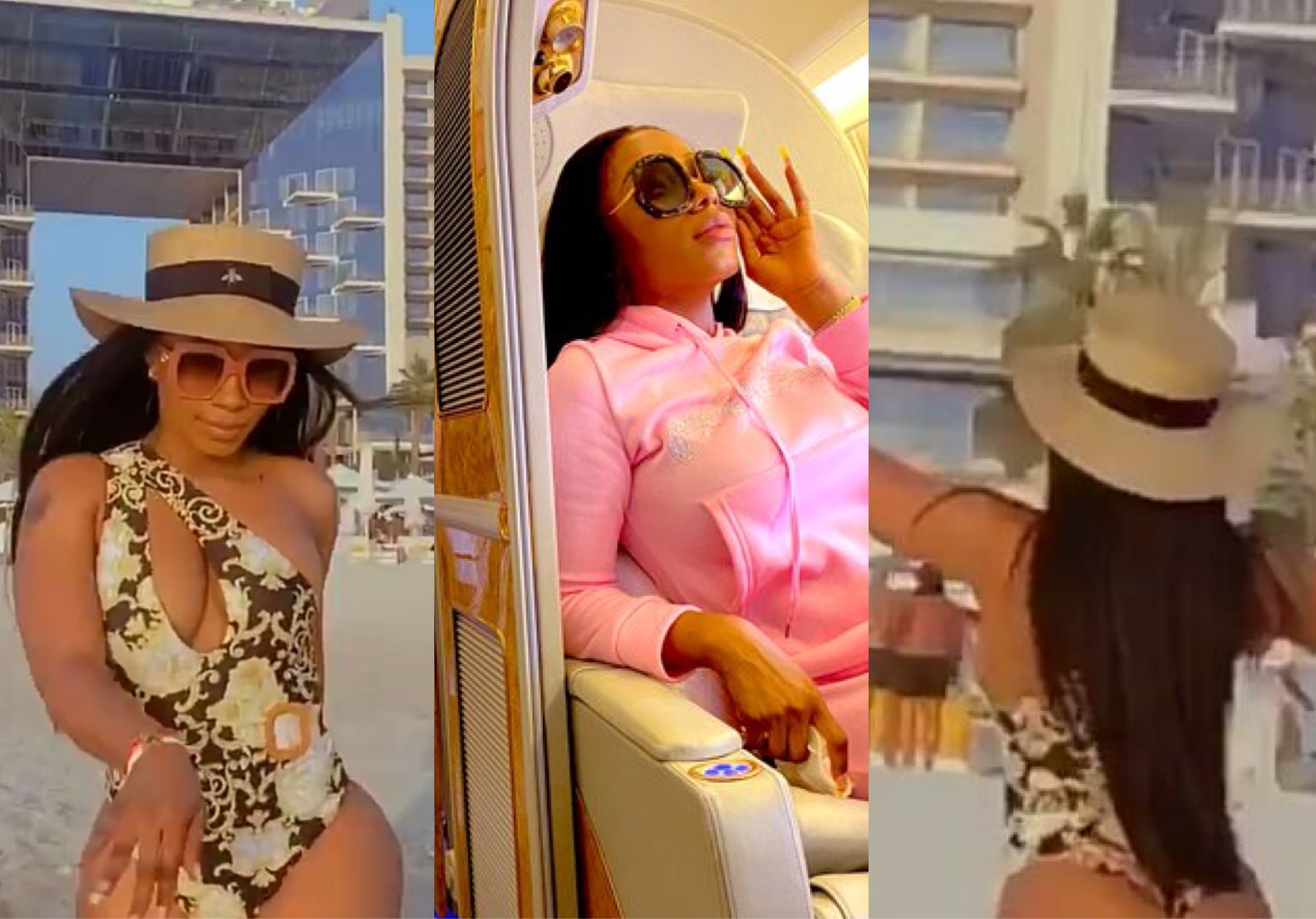 Mercy Eke Shares Sultry Video Following Her Trip To Dubai