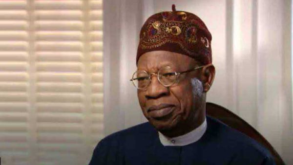 Unpatriotic Elements Encouraging Insecurity, Says Lai Mohammed