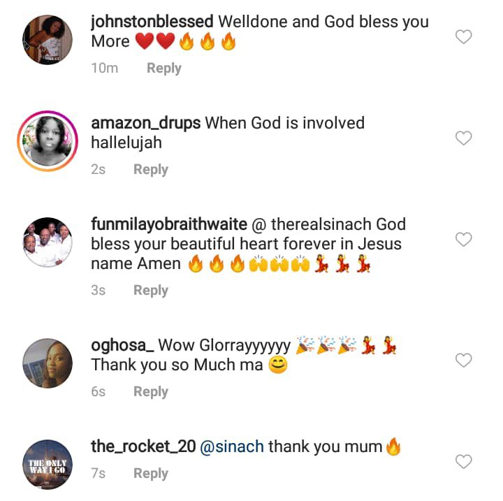 Little boy offered scholarship by Sinach