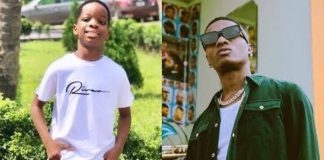 Singer Wizkid Gifts First Son PS5 For Christmas