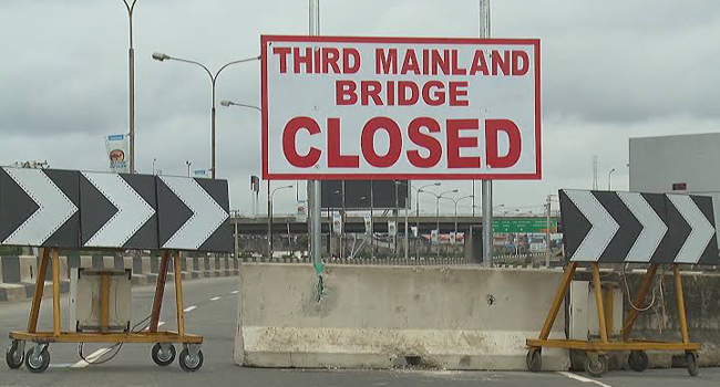 Third Mainland Bridge: Lagos To Close Oworonshoki Lane Saturday