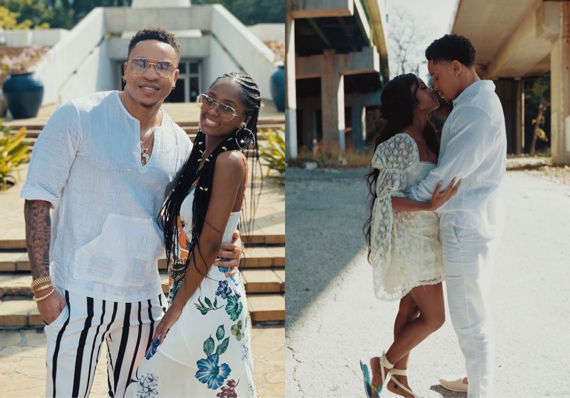 Singer Rotimi Proposes To His Girlfriend, Vanessa Mdee