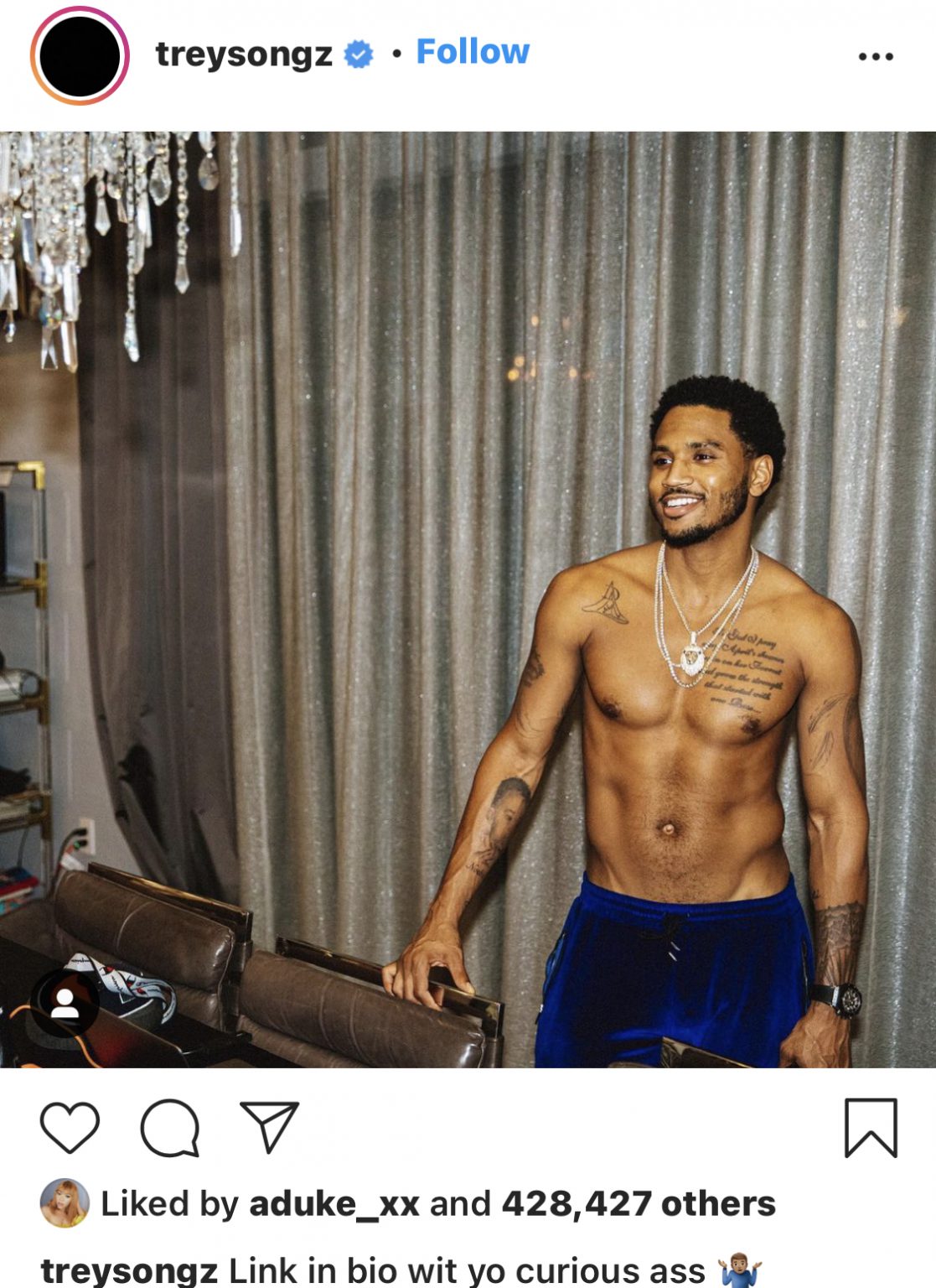 American Rapper Trey Songz Reacts To Alleged Sex Tape Leak