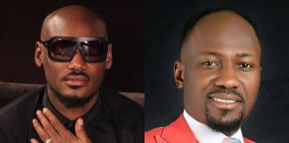 2face Idibia Reacts After Apostle Suleiman Claimed That He Makes Money Through Speaking In Tongues