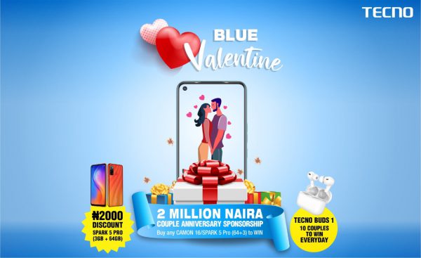 TECNO’s Blue Valentine Has Huge Rewards for Couples!