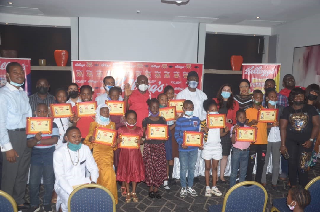 100 CHILDREN RECEIVE KELLOGG’S SUPERSTARS SCHOLARSHIP ACROSS NIGERIA