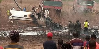 6 Dead As Plane Crashes In Abuja (Video)