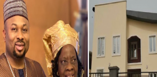 Olakunle Churchhill Gifts His Grandmother A House