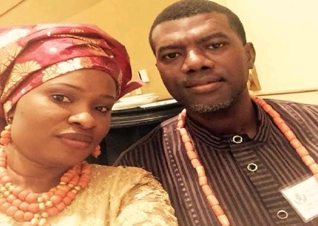 Reno Omokri's Wife Reacts After Follower Called Him 'Her Crush'