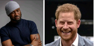 Nigerians Compare Singer Peter Okoye To Prince Harry