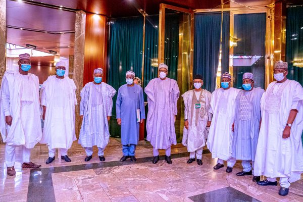 Buhari Meets Northern Governors