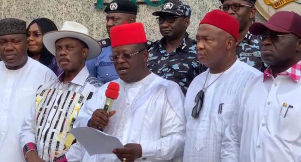  ‘EBUBE AGU’: South-East Governors Establish New Outfit To Tackle Rising Unrest