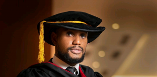 Alexx Ekubo Bags Doctorate Degree
