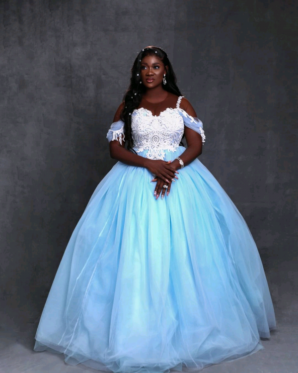 Fans Reacts As Mercy Johnson Rocks Wedding Gown After 10 Years -  Information Nigeria