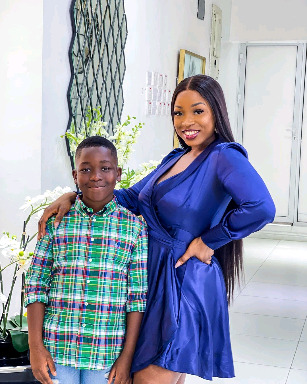 "You Came Into My Life At The Perfect Time," BBNaija’s Jackie B Celebrates Her Son's 10th Birthday