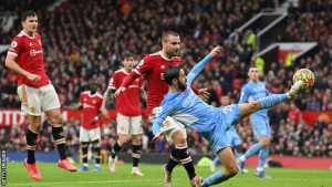 Manchester City Outclass United At Old Trafford 