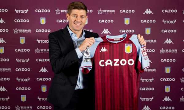 Aston Villa Sign Liverpool Legend, Gerrard, As Manager