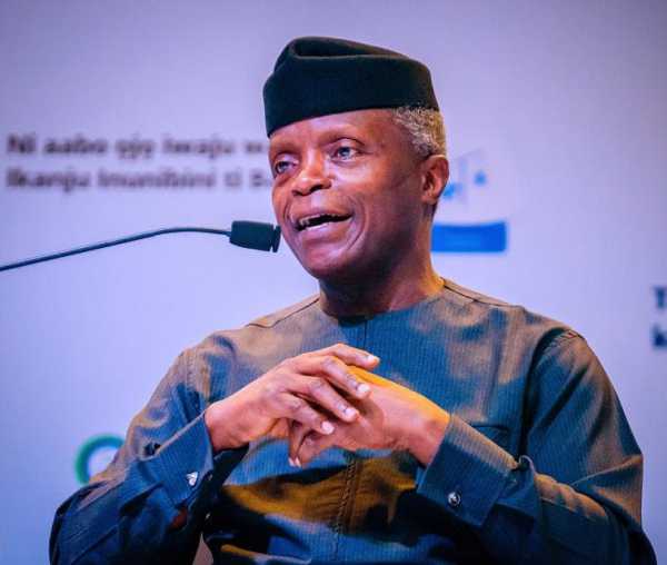Osinbajo: We Need To Step Up Local Production Of Military Weapons To Fight Terrorism