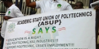 ASUP Joins ASUU, Declares Two-Week Strike