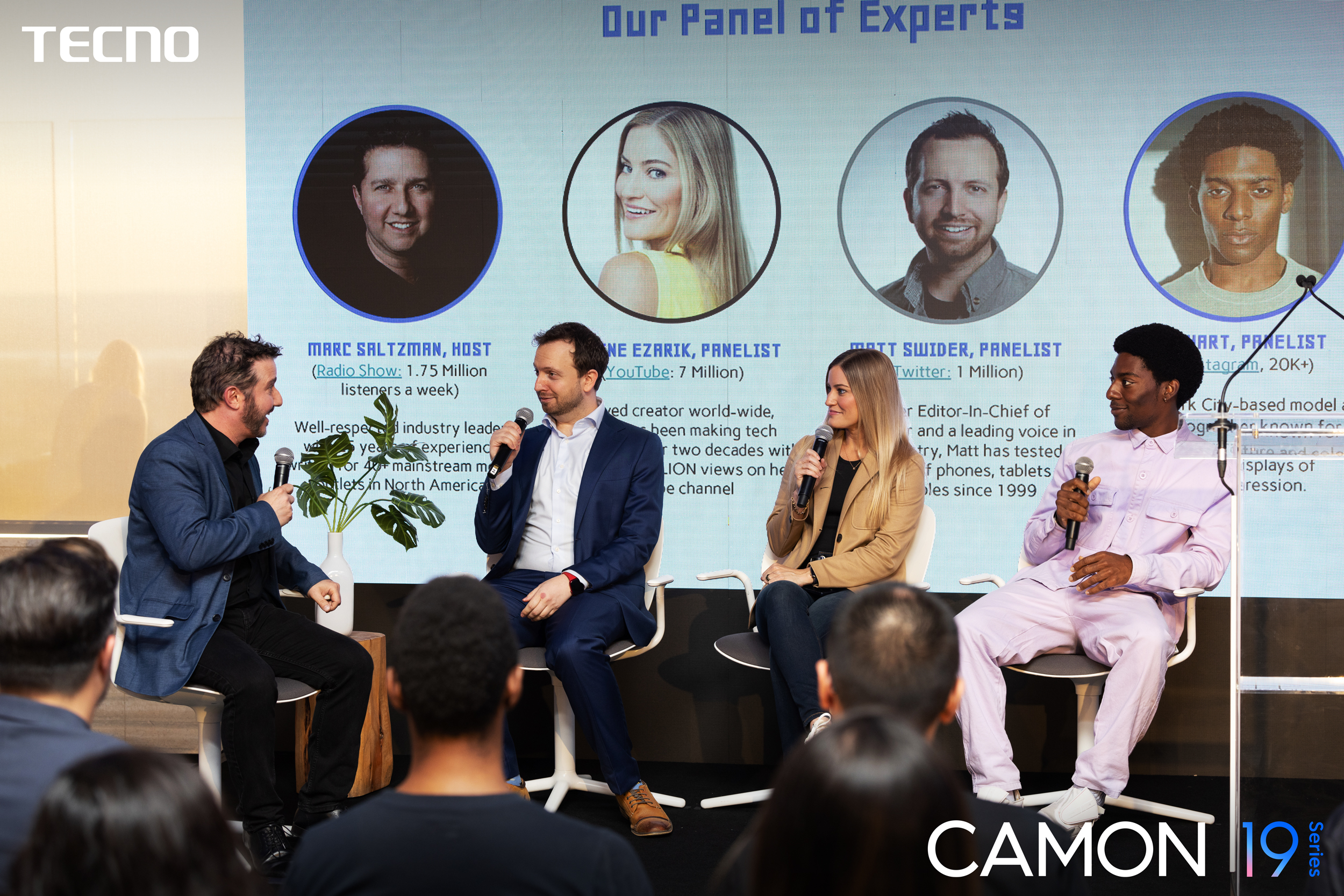 TECNO Held the World's Most Stylish Smartphone Launch in New York City with Dazzling Debut of CAMON 19 Series
