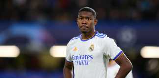 David Alaba in Real Madrid Jersey