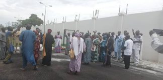 Protesting Niger State Pensioners