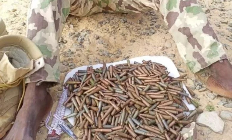 JUST IN: Nigerian Soldier Captured Stealing, Supplying Bullets To Bandits In Borno