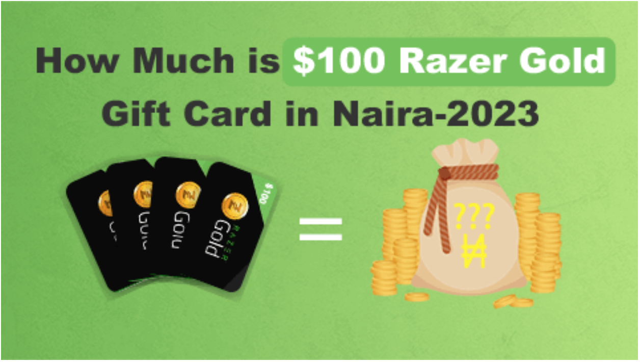 How Much is 0 Razer Gold Gift Card in Naira-2023