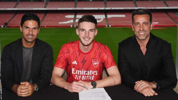 Arsenal Sign Declan Rice From West Ham For £105m