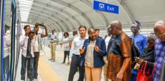 Lagos Blue rail line operations