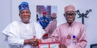 Lalong Receives Certificate Of Return As Plateau Senator, Might Resign As Labour Minister
