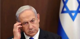 Israel's Prime Minister, Benjamin Netanyahu,